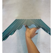 렉산골판 1070X1800 V76 판넬 파고라 골판 지붕자재 골판렉산 어닝 슬레이트 지붕재 비가림 차양 PC 폴리카보네이트, 1800, 투명