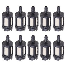 Poulan McCulloch Tecumseh 410263 420145 전기 톱 트리머 정원 도구를위한 10pcs 연료 필터 Zama ZF-1 ZF1