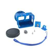 고프로호환하우징 방수케이스GoPro HERO 5 6 7 블랙 프레임 하우징 케이스 쉘 + UV 필터 CNC 알루미늄 합, 02 붉은 색