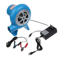송풍기 12V 폭력적인 높은 풍량 원심 송풍기 공기 덕트 포함 풍속 조절 100V-240V 어댑터, 한개옵션0