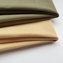 면 30수 도비 스판 - 도비로 짜여진 면 스판 원단 32 colors ( 자켓 외투 원피스 등 활용 ), 1. 샌드