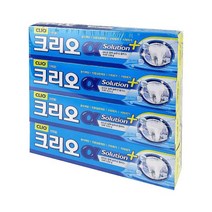 크리오 알파솔루션 치약 190g 4개 비건치약 잇몸관리, 알파솔루션 치약 190g 4개입