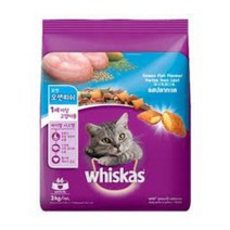 위스카스 포켓 오션피쉬 반려묘 건사료, 3kg x 1개