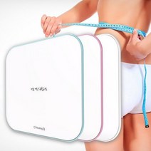 힐링큐 팩트폭력 체중계/다이어트자극/안전한풀바디본체, 상세설명 참조, 블루
