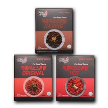 굿푸드365 떡볶이 황금레시피 특제분말 소스 보통맛 매운맛 짜장맛 5인분, 짜장맛 분말소스5인분