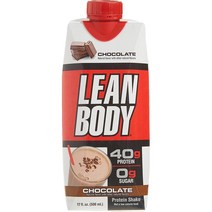 라브라다 린 바디 프로틴 쉐이크 초콜릿 500ml 12팩 Labrada Lean Body Chocolate Protein Shake