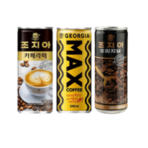 조지아 맥스 오리지날 라떼 마일드 캔커피 240ml, 조지아 오리지날 240ml 30캔