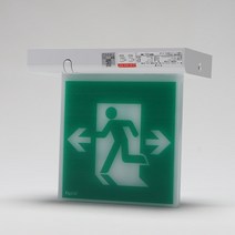 피난유도등 천정형 소형 양면 양방 비상구 피난구 동방전자 DBE, 단품, 단품