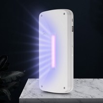 자외선살균기 방역소독기 자외선소독기 충전식 자외선 UV 살균기 상자 이어폰 장난감 휴대 전화 소독 케이, 한개옵션0