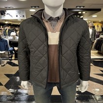 세정 인디안 트레몰로 nc중앙로역점 가을 겨울 카키 다이아퀼팅 숏점퍼