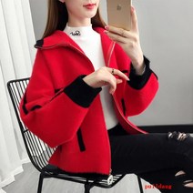 스웨터 코트 여성의 가을 드레스 여성 니트 카디건 여성의 봄과 가을