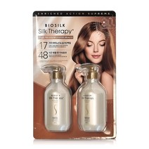바이오실크 실크테라피 인리치드 액션 수프림 헤어트리트먼트 300mlx2 손상모발용
