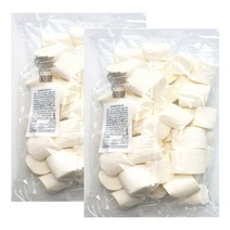 giga 바베큐마시멜로우 대형마쉬멜로우 캠핑마쉬멜로우 벨기에, 2개, 750g