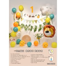 생일파티 용품 홈파티 풍선장식 ins 세팅장식 -103366, 옵션24