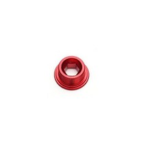 1PCS 20mm MTB 도로 자전거 크랭크 암 볼트 셋 고정 고속도로 치과 플레이트 체인 휠 나사, Red