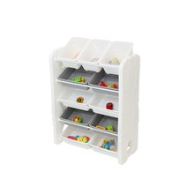 미루 야무진 퍼스트 장난감정리함 시리즈, 미루 퍼스트 5단 정리함 애니.(그레이)