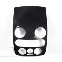 폭스 바겐 비틀 2003-2010 ABS 자동차 차량용 대시 보드 네비게이션 중앙 콘솔 패널 GPS 에어컨 콘센트 커, 06 carbonfiber B