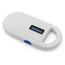 usb cf리더기동물 칩 리더 RFID 마이크로 ISO 트랜스 식별, white, 01 white