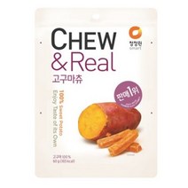 츄앤 리얼 고구마츄, 60g, 2개입