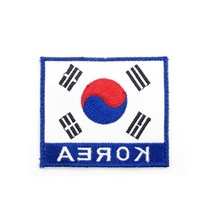 나라사랑 배낭 가방 패션 헝겊 태극기 와펜 예쁜로고