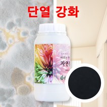천연 단열 페인트 자연정원 항균 곰팡이 결로 예방 1.5kg, 참숯