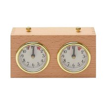 대국 새로운 나무 체스 경주 디지털 I-GO 게임 시계 기계식 애호가 선물, 한개옵션1, 01 a