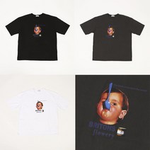 남자 여자 차콜색 목안늘어나는티 흰티 레이어드 긴반팔 오버핏 티셔츠 중학생반팔 등빨