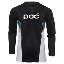 RCC POC 남성용 스포츠 셔츠 다운힐 및 산악 자전거 Mtb 오프로드 오토바이 모터크로스 스포츠웨어, [01] XS, [06] Send by picture