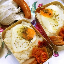 주점용 국산 추억의 옛날 도시락 통 찬합 회사원도시락통 도시락용기 도시락찬합 도시락통 도시락보관용기, 사각 1호 (CG11713)
