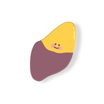 디자인 빅사이즈 아크릴 스마트톡 단품, 09.겨울간식-고구마