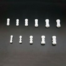 PTFE 테프론 유니온 아답터 [파이프 커넥터 연결관 피팅 테플론 teflon 어댑터 휘팅], PUA1-1