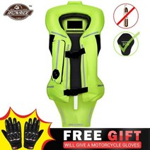 새로운 오토바이 에어백 조끼 남자 자켓 반사 Motocross 모토 보호 블랙 형광 S3XL, HQ-3 Green Vest 2_L | CHINA