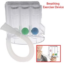 피트니스소품 장비 4 공 기구 활력 호흡 트레이너 인센티브 폐활량계 폐 운동기 재활 훈련, [02] as picture
