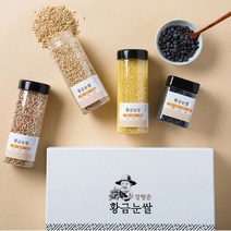 부모님선물 당뇨에좋은 잡곡세트 4 기장240g 모듬잡곡 찰현미 찰보리 각400g