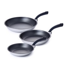 알텐바흐 헥사 통5중 스텐 프라이팬 3종세트 (22cm+28cm+30cm)