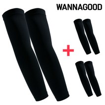 워너굿 쿨토시 팔토시 자외선 차단 3세트 블랙, 3개