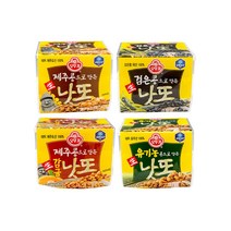 오뚜기 ottogi 제주콩으로 만든 생낫또 유기농콩 검은콩 생감귤, 제주콩+유기농콩+검은콩+제주콩(