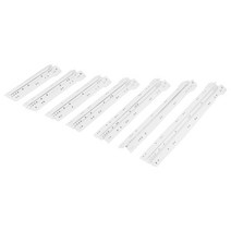 장농옷장 책상 서랍장 씽크대 가구부속 철레일 모음, 500mm 1쌍