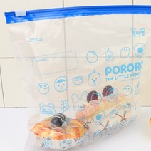 HY 크린랲 뽀로로 지퍼백 슬라이딩형 슬라이딩지퍼백 지퍼팩, 소, 소(S)