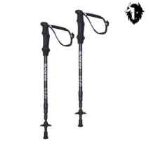 블랙야크 [ BLACK YAK ] 23년 !! 손목걸이 스트랩 길이 조정 및 쿠션으로 장시간 착용 용이 53~130 cm / 225g 두랄루민 소재 4단세트스틱130 BK