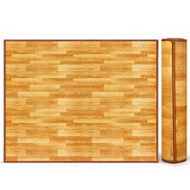 4계절 냉기차단 보온매트 2인용 3인용, 보온매트(고급우드)130x200