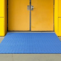 보행로 경사면 미끄럼방지 바닥깔개 PVC 바닥매트 발깔개 승강기 물기 대리석 회사 도어 입구 자동문 롤매트 깔판 업소용 입구발판 매장발판 출입구 레인매트 오피스텔 고무발판 도어매트, 빗살무늬매트 90cm 녹색