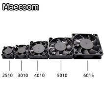 cpu 랩 휀 쿨러5015/4010/4020 12V 및 24V 냉각 터보 팬 브러시리스 3D 프린터 부품 2Pin 압출기 DC 쿨러, 13 4020 12V 20cm Turbo