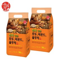 송원 천마담은 호두 아몬드 율무차 50T x2 (100T), 100포, 18g