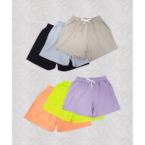 데일리 아노락반바지 / 비치룩 물놀이 커플반바지 커플룩 3부반바지 5부반바지 남녀공용 남성용 여성용