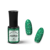 ROMO 로모 젤네일 컬러젤 5ml 73종 셀프젤네일 네일아트 네일재료 GELNAIL, 115.글리터그린, 1개