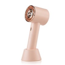 휴대용에어컨 소형에어컨 미니에어컨 미니 핸드 헬드 날개 없는 팬 야외 휴대용 에어컨 USB 충전식 차가운, 03 분홍색