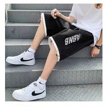 반바지 남 캐주얼 chic 와이드 ins 5부 팬츠 5부 미디엄 팬츠 항구풍 팬츠 남여름