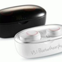 [POIPOI] 귀가편한 블루투스 이어폰 무선 삼성 애플 LG 완벽호환, 리얼터치 V5.1 크림화이트
