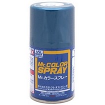 군제 락카 스프레이 GSI-S076 메탈릭 블루 100ml